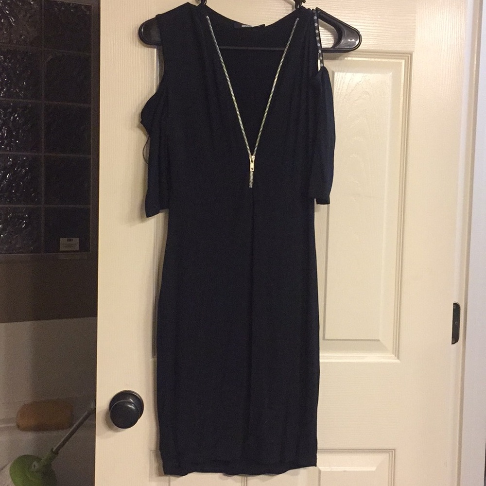 Missguided NWT cold should zip bodycon dress